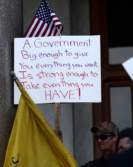 Tea Party Protest - Photo by Sage Ross