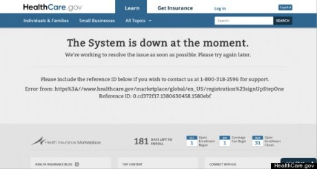 Obamacare Website Technical Glitches