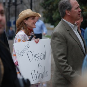 Remember - Dissent is Patriotic - Photo by Kevin Smith