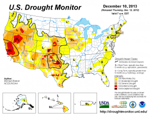 Drought Monitor December 2013