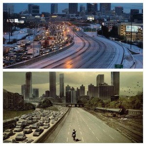 Atlanta Snowpocalypse - Photo Posted On Twitter by Ryan Duckworth