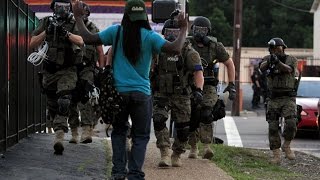 Ferguson Militarized Police - YouTube Screenshot