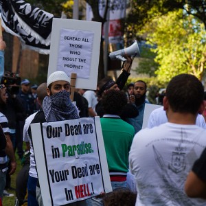 Islam Muslim Protest - Photo by Jamie Kennedy