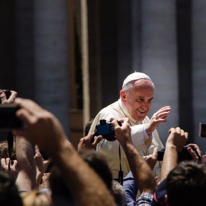 Pope Francis - Photo by Alfredo Borba