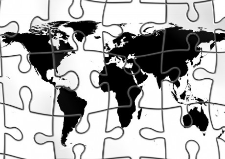 Global Puzzle - Public Domain
