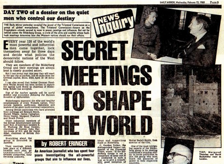 Secret Meetings To Shape The World