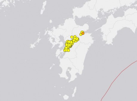 Kyushu Earthquakes April 20