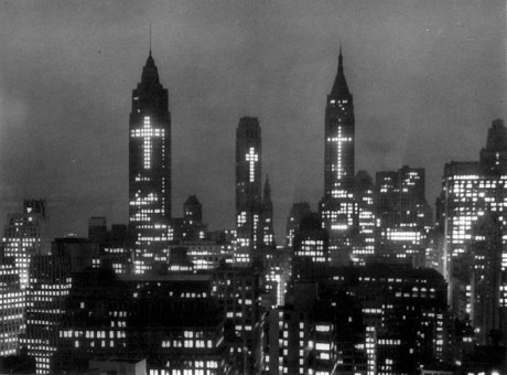 New York Skyline 31 March 1956