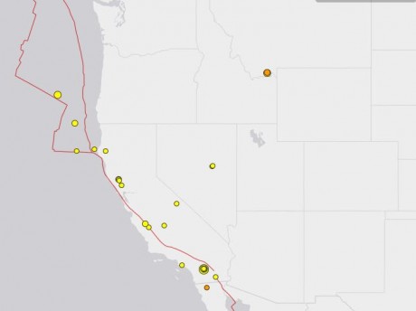 Meanwhile, California Fault Lines And The Area Around Yellowstone Are Shaking Like Crazy