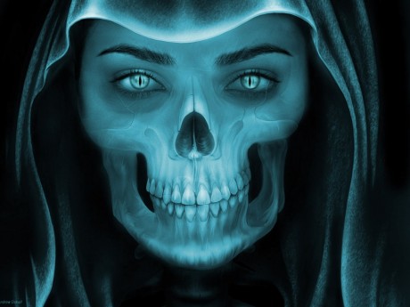 Skull Art - Public Domain