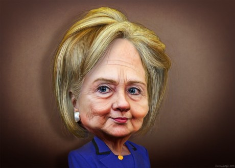 Hillary Clinton - Picture by DonkeyHotey