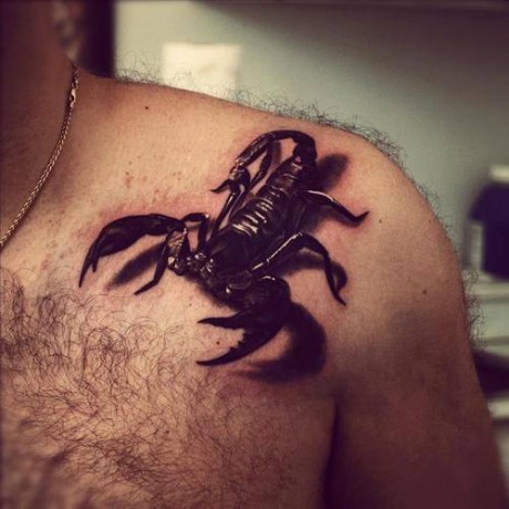 3D Tattoo Scorpion