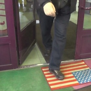 American Flag Doormat - Video Screenshot